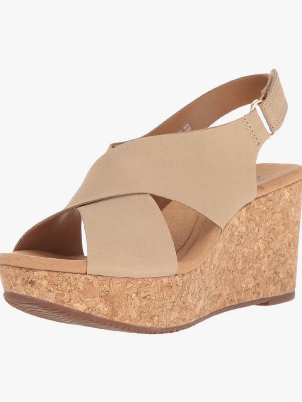 Clarks Women's Annadel Eirwyn Wedge Sandal 7W